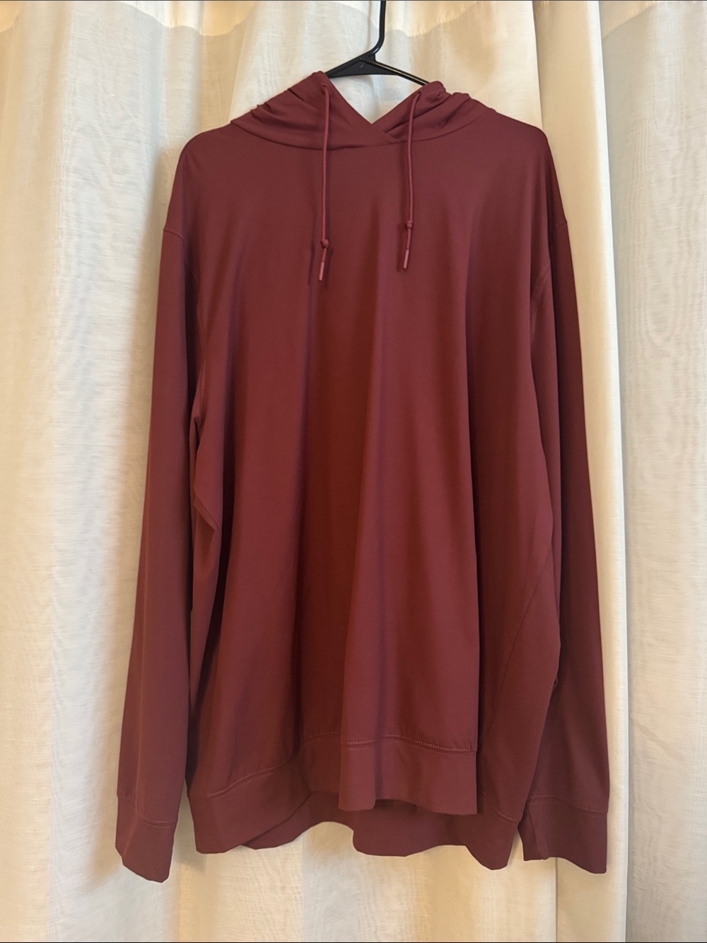 RSVLTS Men's Burgundy Pullover Hoodie
